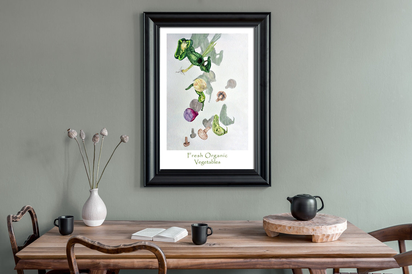 Kitchen Vegetable Print