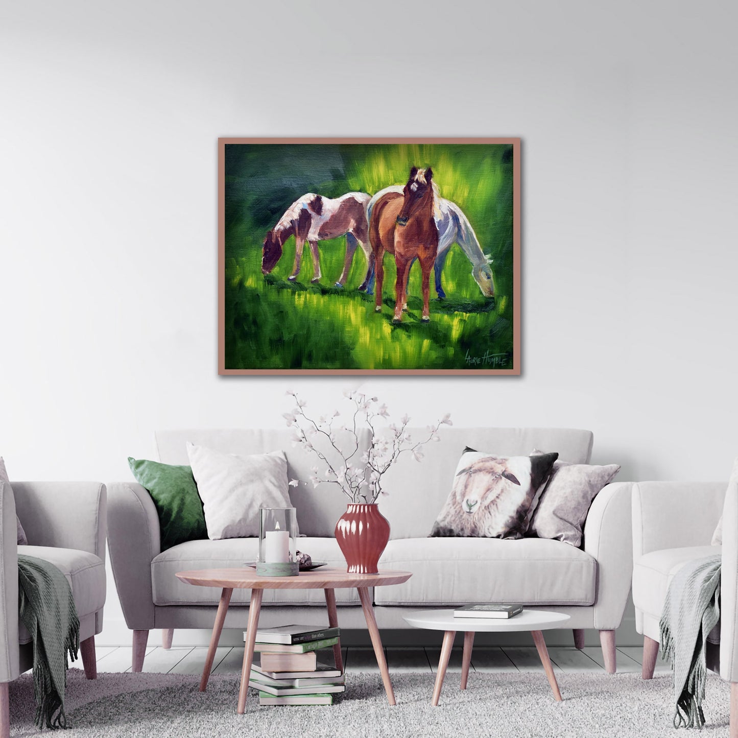 Horse Painting Digital Print