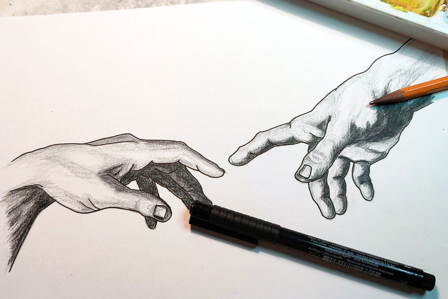 Hand of God Spiritual Tattoo Design