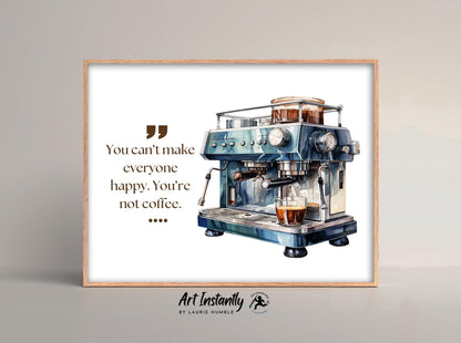 Espresso Coffee Bar Poster