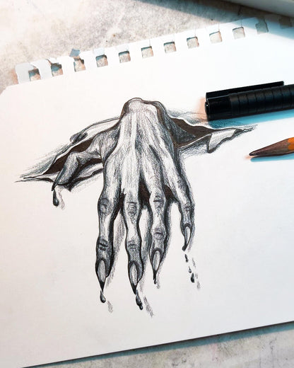 Demon 3D Tattoo Design