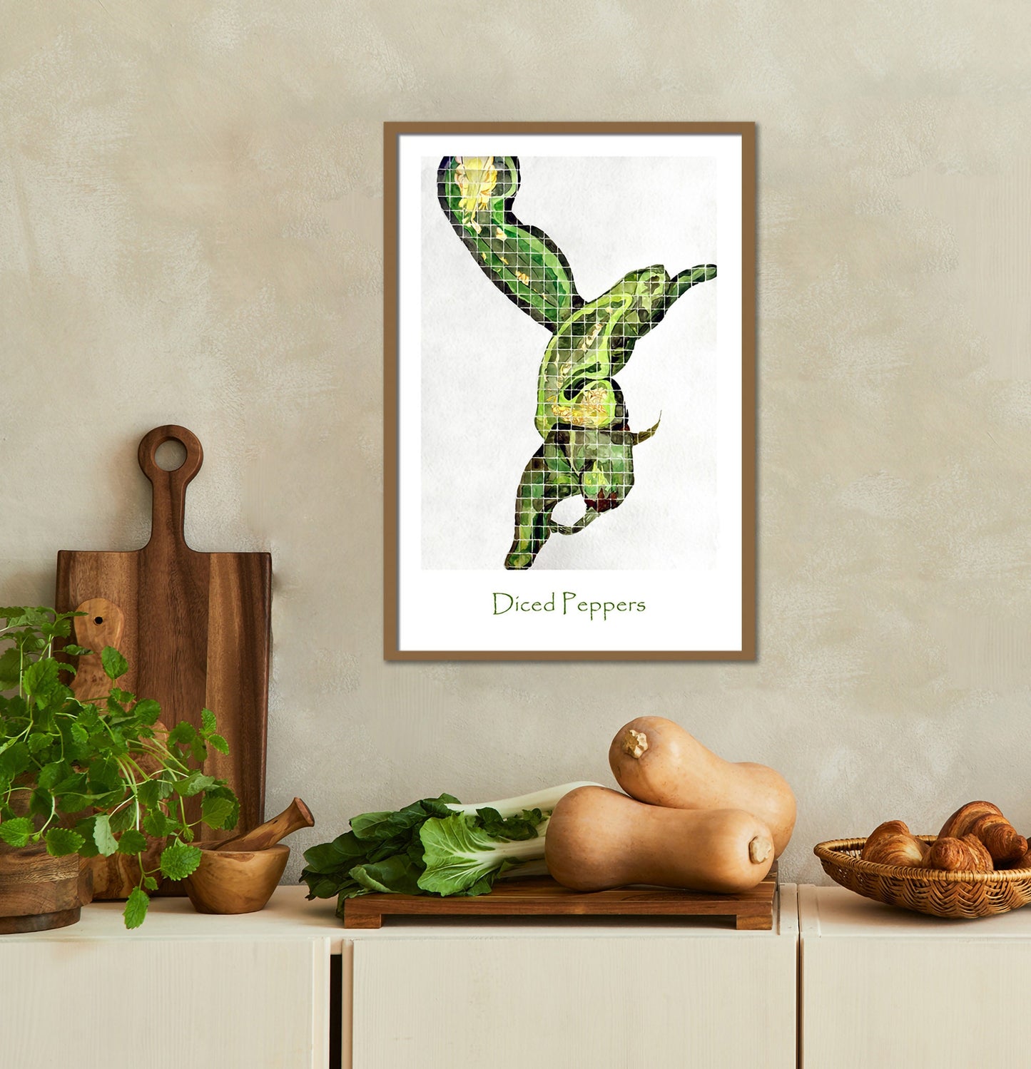 Kitchen Pepper Poster