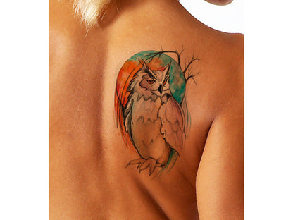 Owl Tattoo Design