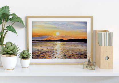 Sunrise Seascape Print