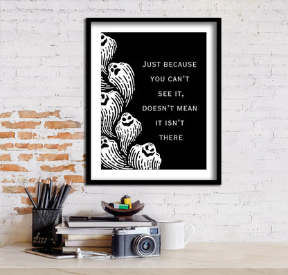 Quote Ghost Print