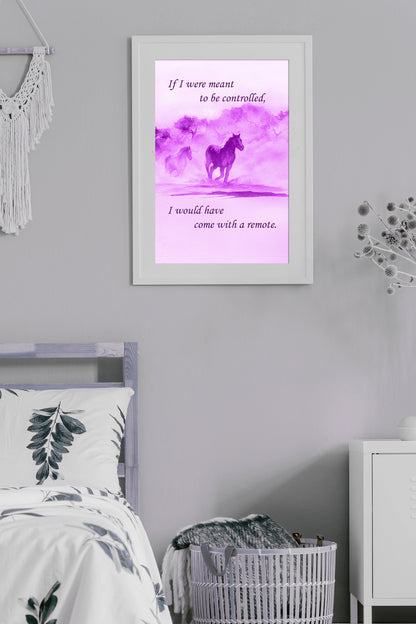 Cowgirl Dorm Poster