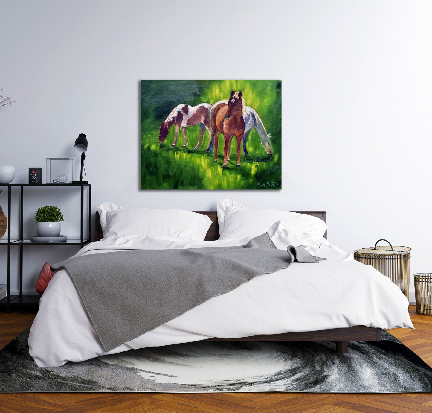 Horse Painting Digital Print