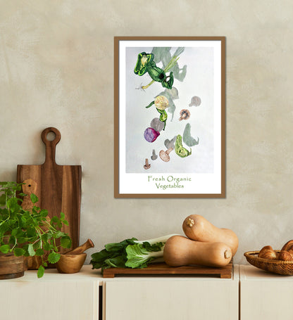 Kitchen Vegetable Print