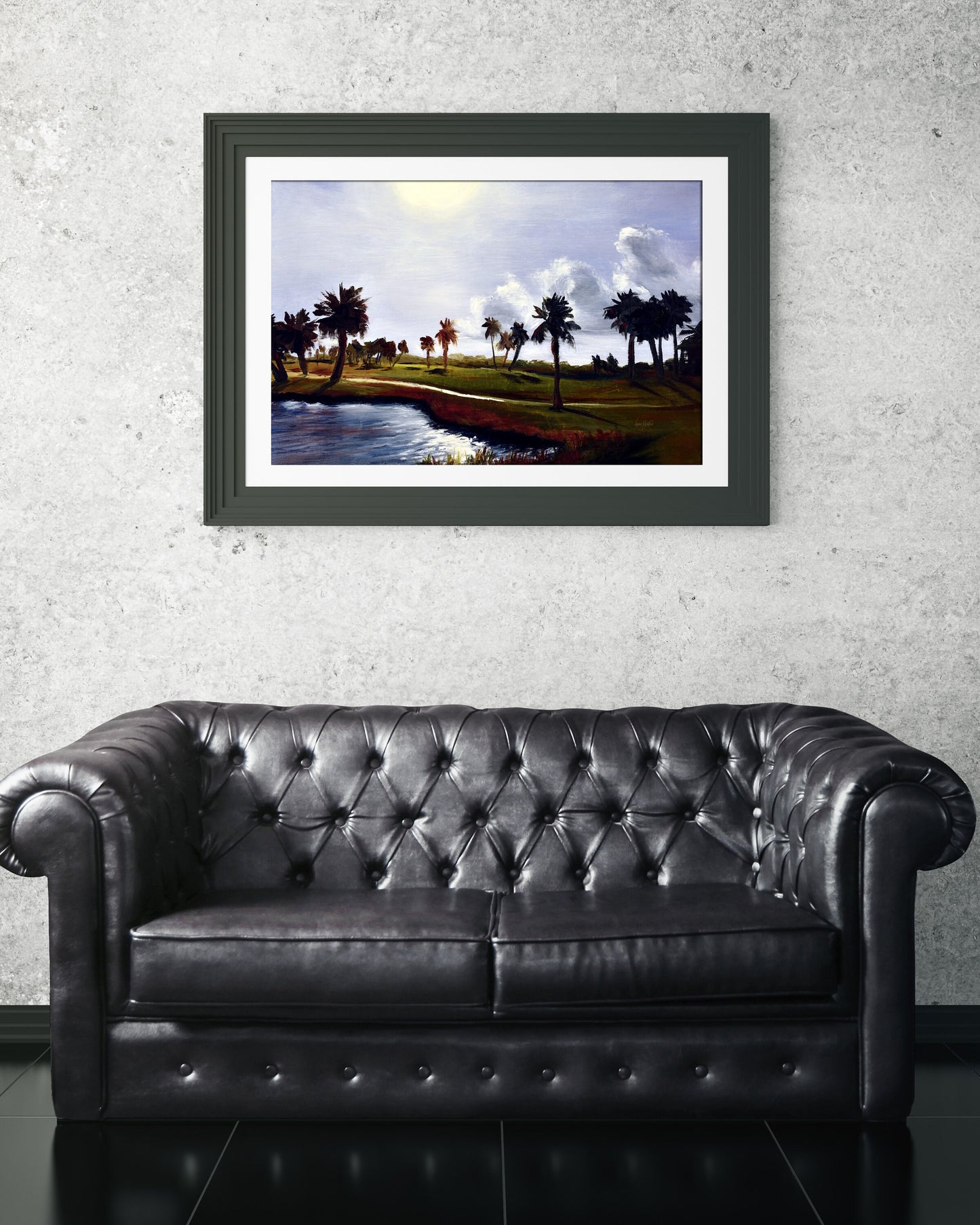 Coastal Landscape Print