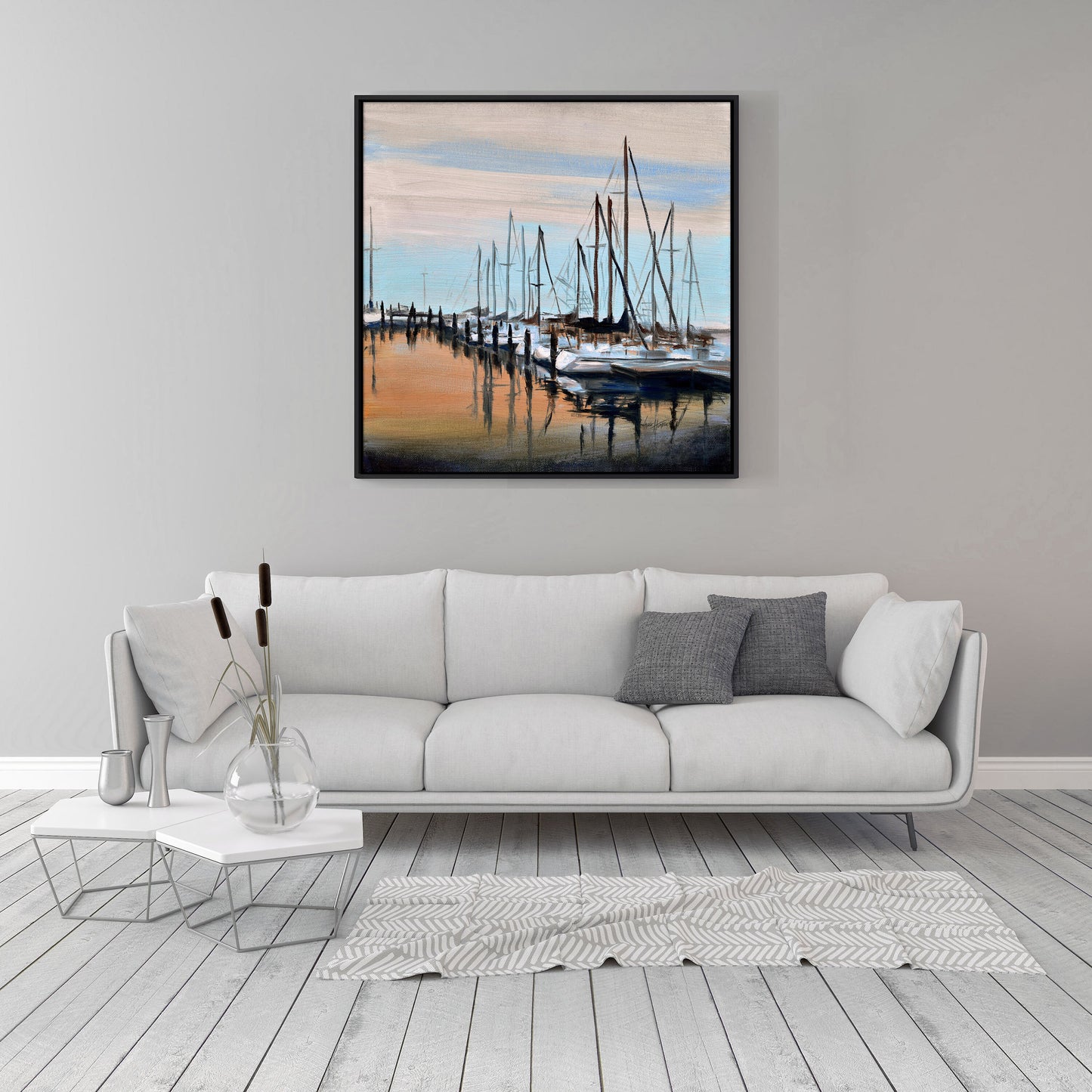 Sailboat Painting Digital Print