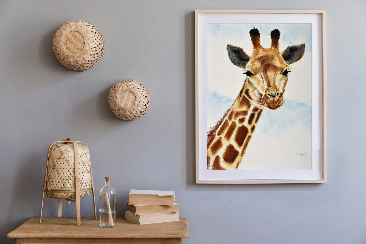 Baby Giraffe Print