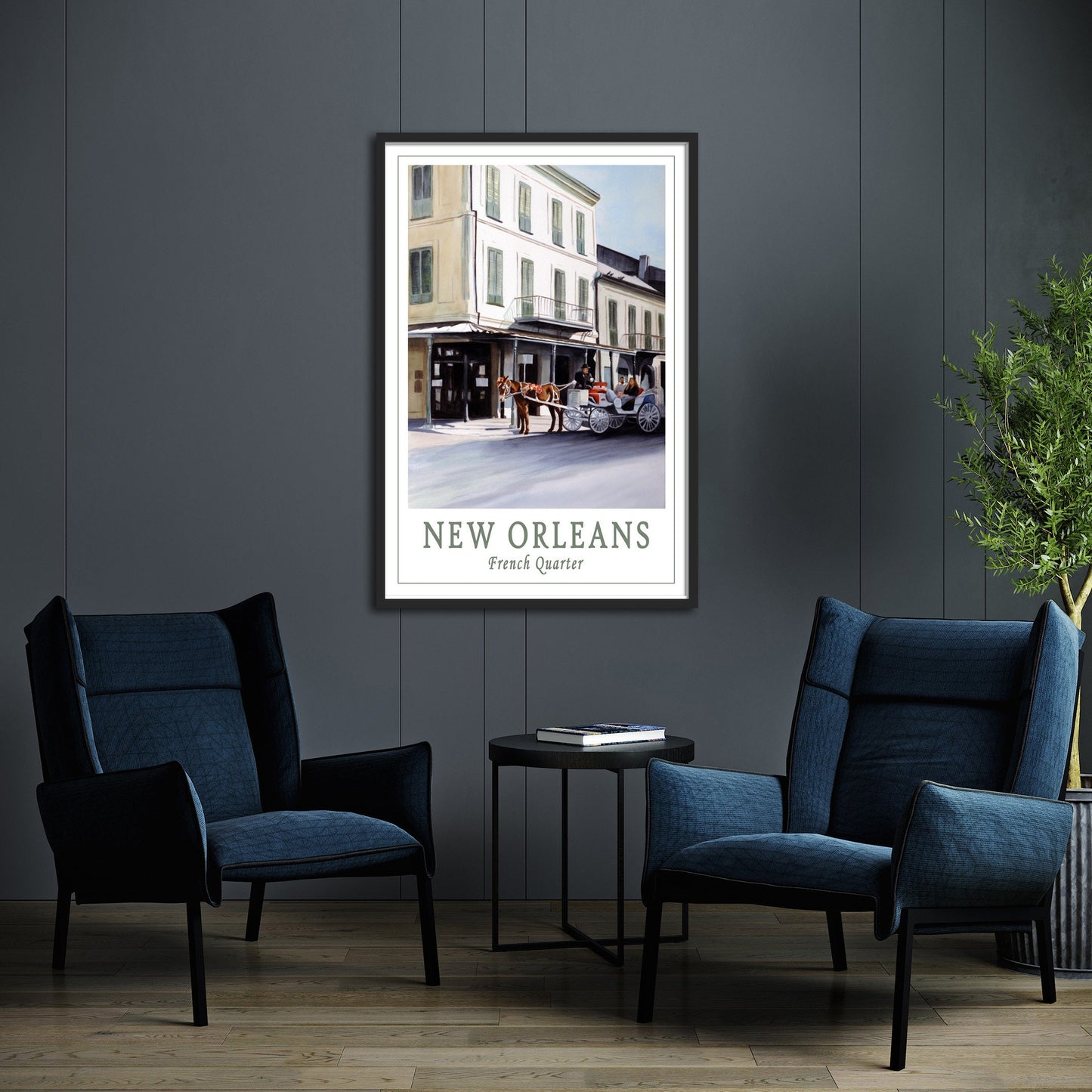 French Quarter New Orleans Travel Poster