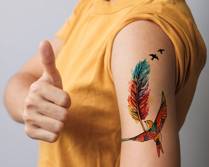 Feather Tattoo Design