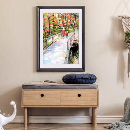Instant download of Laurie Humble's autumn watercolor painting.
