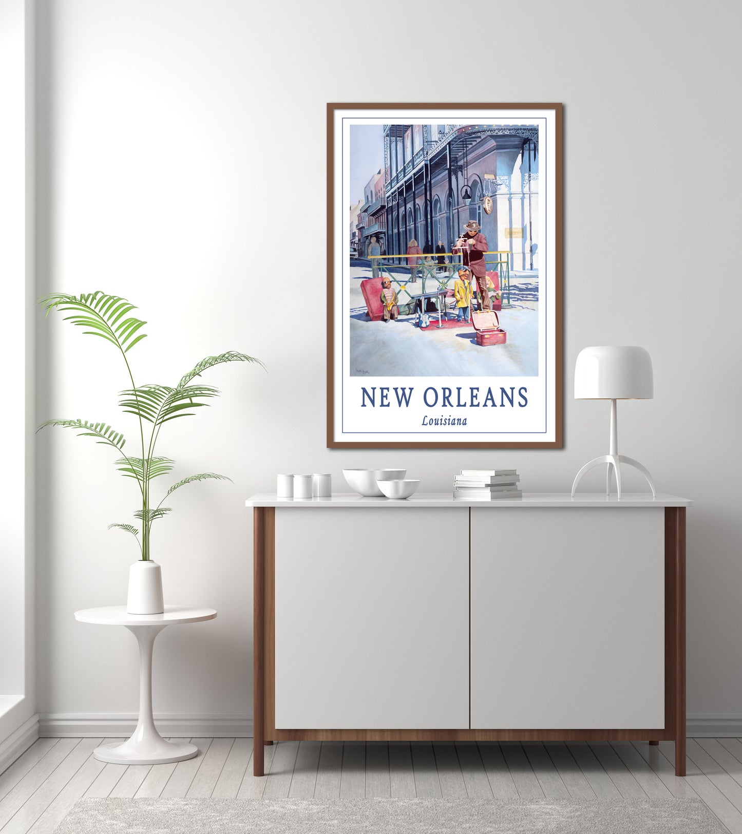 New Orleans Travel Poster