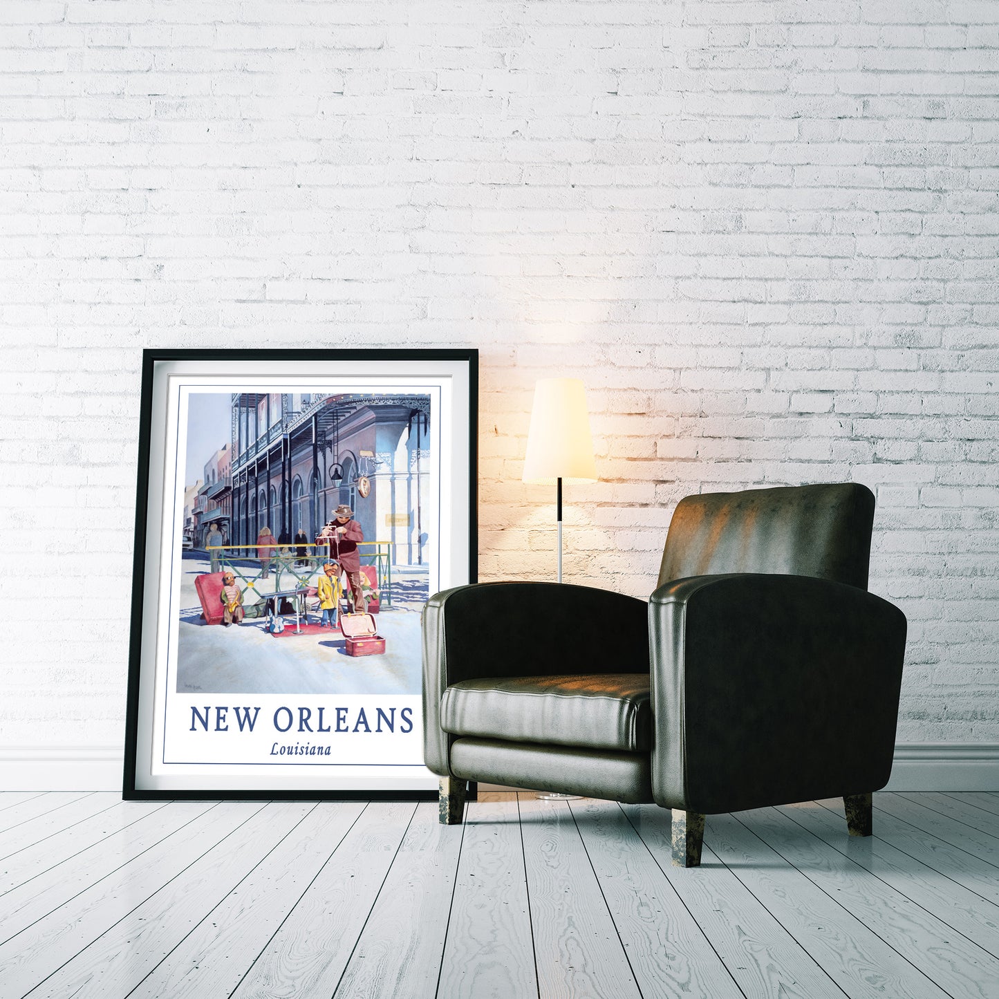 New Orleans Travel Poster