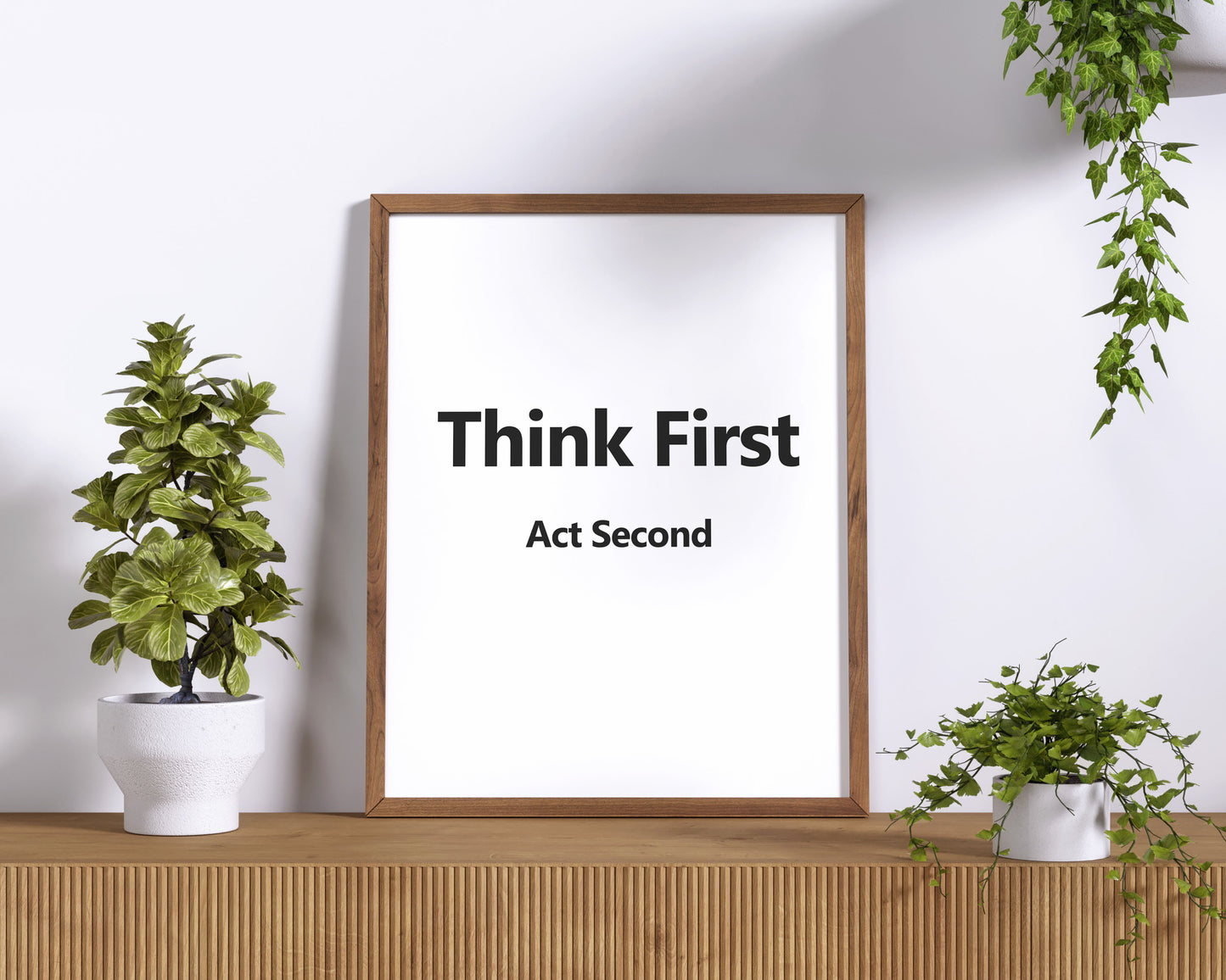 Minimalist Home Office Wall Decor