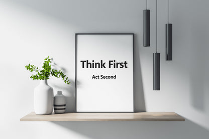 Minimalist Home Office Wall Decor