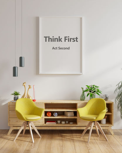 Minimalist Home Office Wall Decor